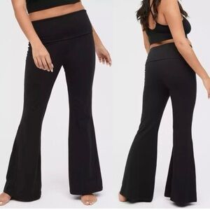 NWT Offline by Aerie OG Foldover High Waisted Super Flare Leggings Size XL